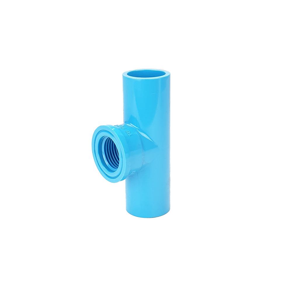 PVC TS Faucet Tee ¾" (20mm) Blue
