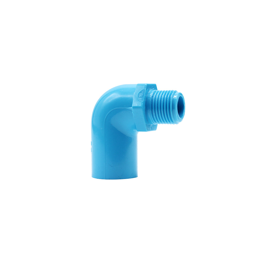 PVC TS Valve Elbow ½" (18mm) Blue