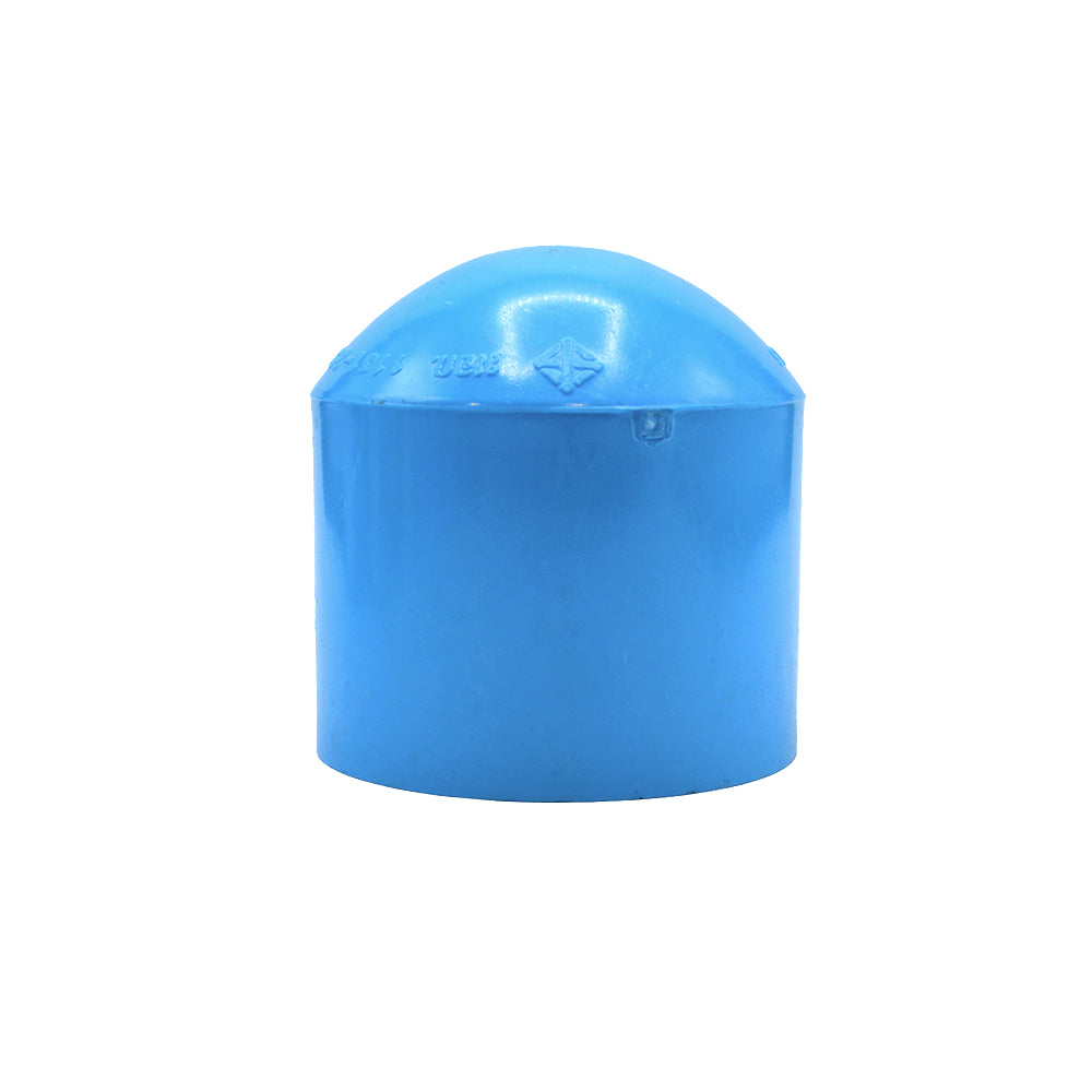 PVC TS Cap 6'' (150mm) Blue
