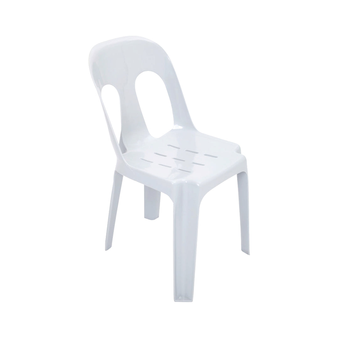 Plastic Side Chair 2181 White