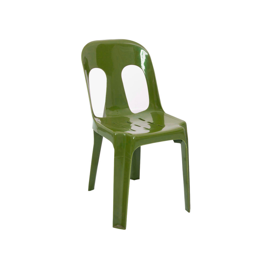 Plastic Side Chair 2181 L-Green