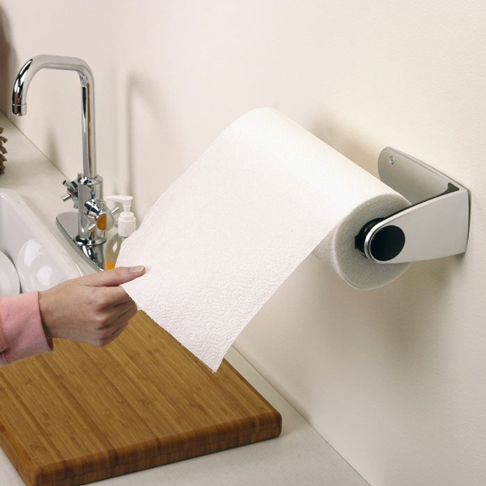 Wallmount Paper Towel Holder Brushed Stainless Steel