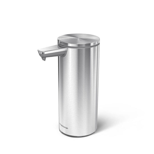 Rechargeable Sensor Pump, Brushed Stainless Steel 266ml