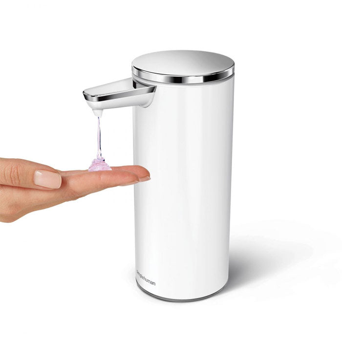 Simplehuman Sensor Pump Rechargeable White Stainless Steel 266ml