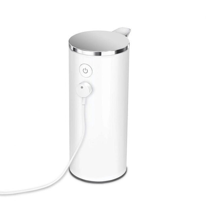 Simplehuman Sensor Pump Rechargeable White Stainless Steel 266ml