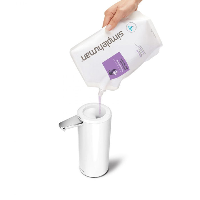 Simplehuman Sensor Pump Rechargeable White Stainless Steel 266ml