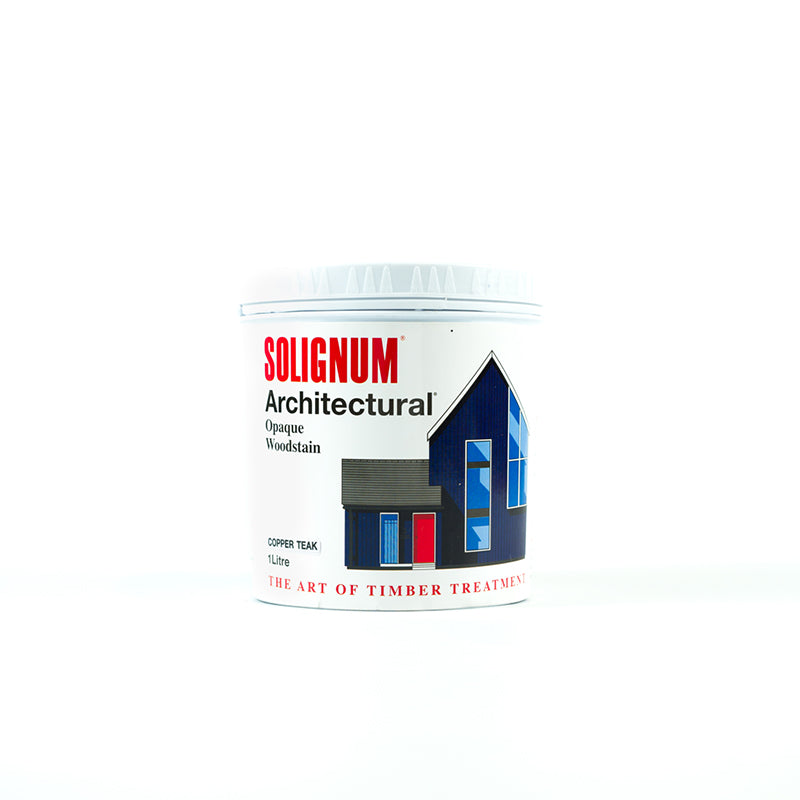 Solignum Architectural Water Base Wood Stain Copper 1Ltr