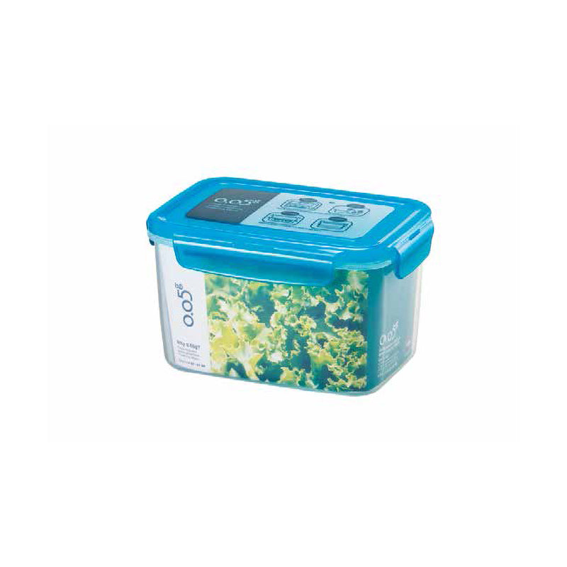 0.05g Rectangular Green 1.5L Container