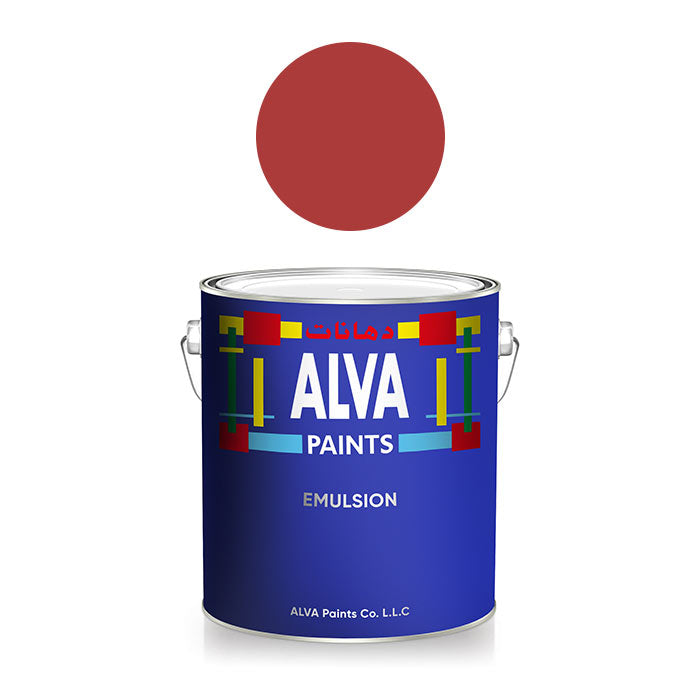 Alva Emulsion Oxide Red (416) - 3.6 Ltr