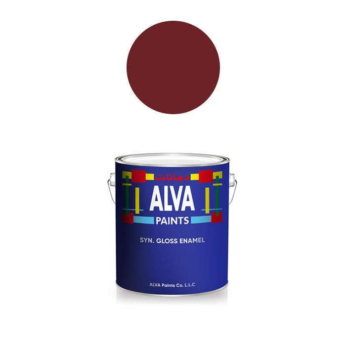 Alva Enamel (Dhavaadhu) Brick Red 522 0.9ltr