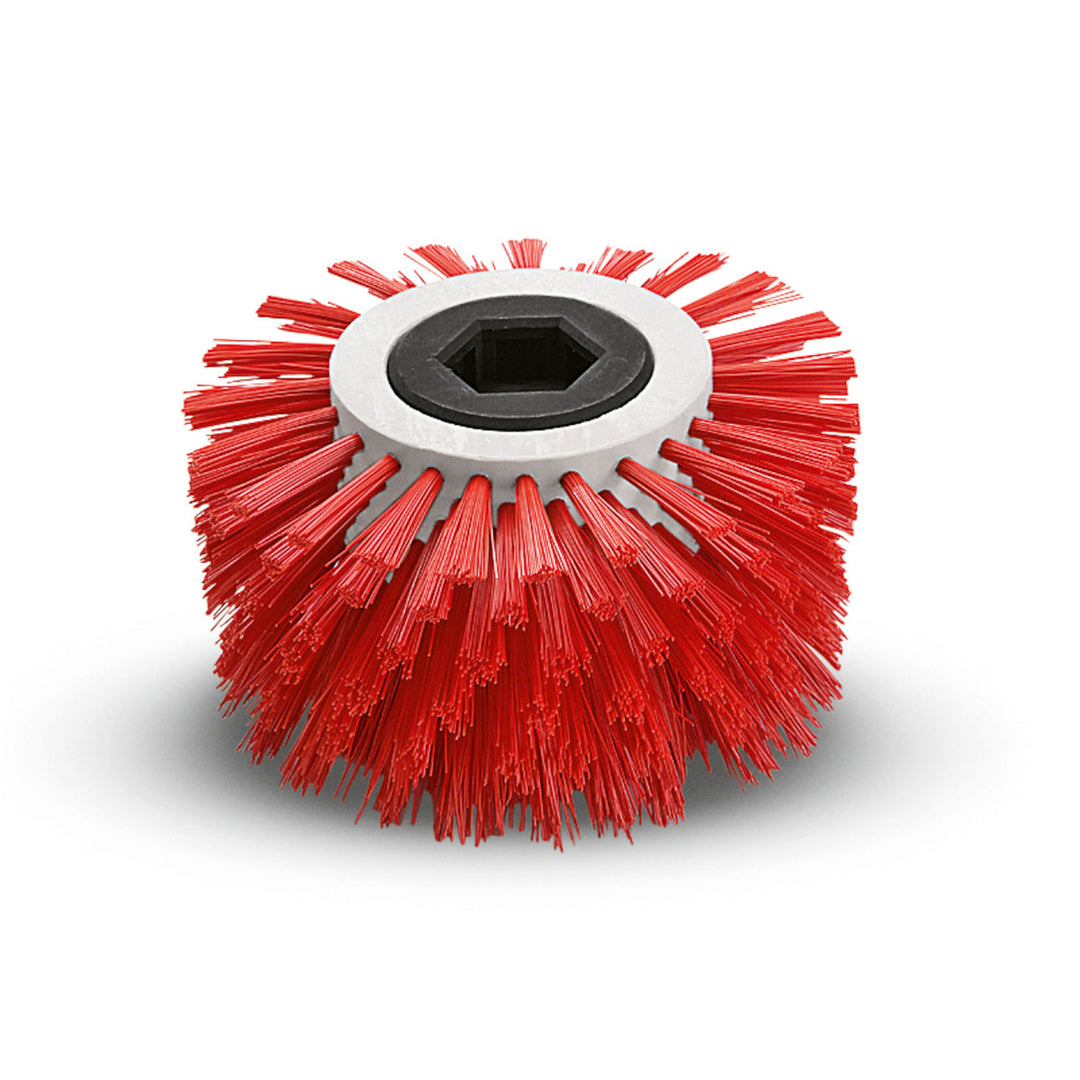 Karcher Corner brush, medium, red, 170 mm