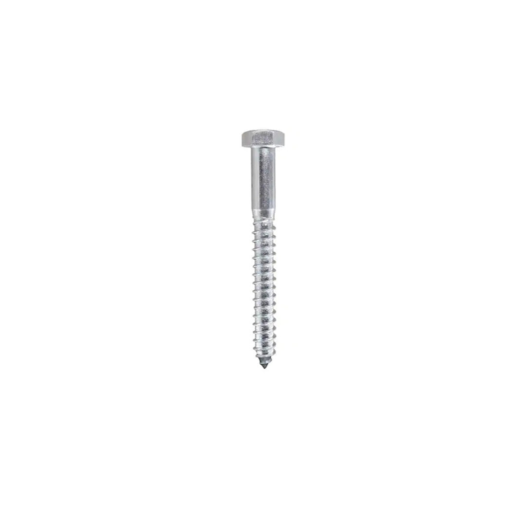 SS304 Hexagon Head Wood Screw 16mm x 120mm