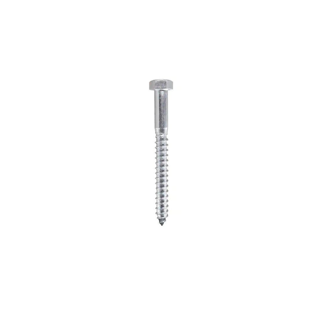 SS304 Hexagon Head Wood Screw 10mm x 120mm