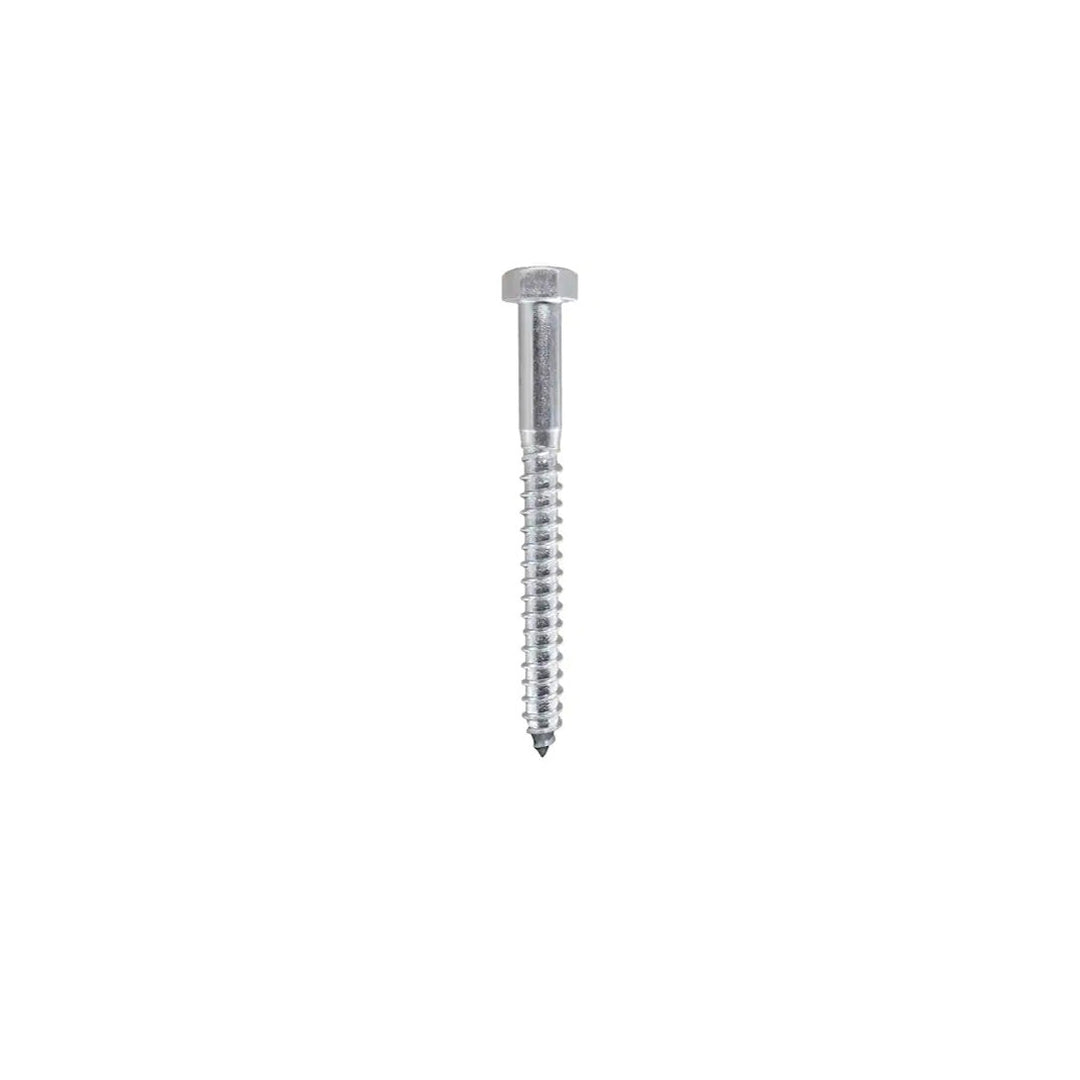 SS304 Hexagon Head Wood Screw 8mm x 120mm