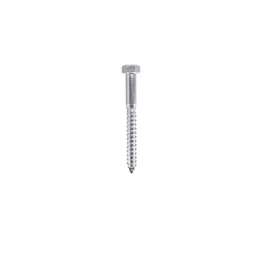 SS304 Hexagon Head Wood Screw 8mm x 100mm