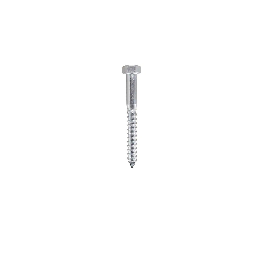 SS304 Hexagon Head Wood Screw 8mm x 75mm