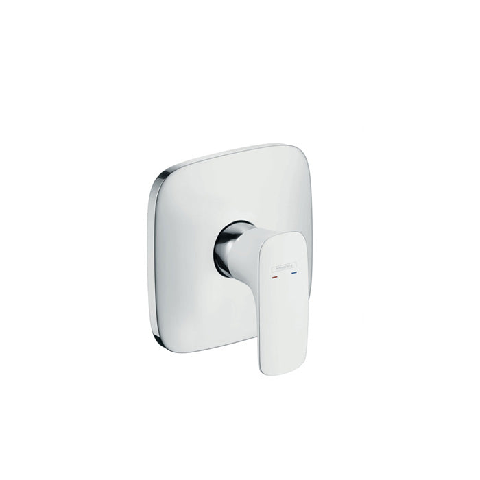 PuraVida Shower Mixer Concealed Finish Set White/Chrome
