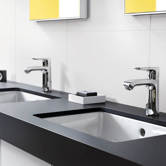 Metris Single lever basin mixer 110 Chrome