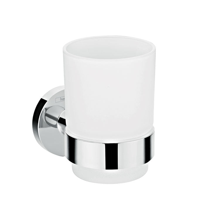 Logis Universal Toothbrush Tumbler Chrome