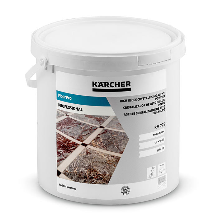 Karcher FloorPro High Gloss Crystallising Agent, powder RM 775, 5kg