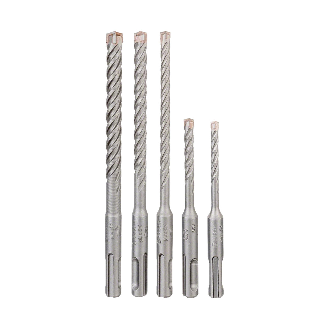 Bosch SDS Plus-5x Hammer Bits 5pcs Set Of 5,6,6,8,10mm
