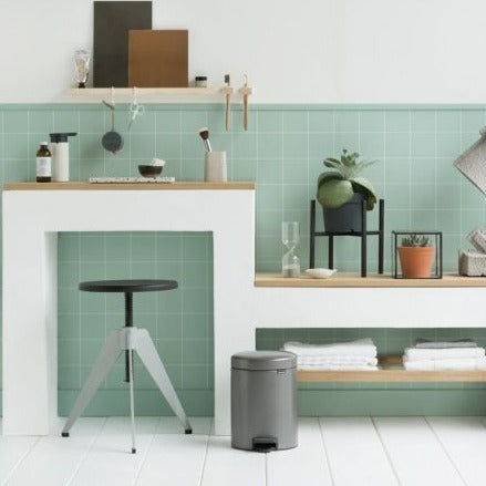 Brabantia Pedal Bin Newicon Platinum 5lt