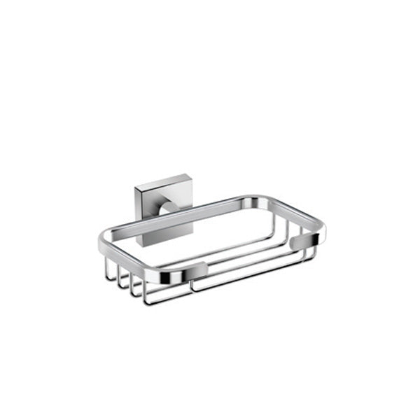 Roca Grated Container 150x120mm Cubica Brilliant Chrome