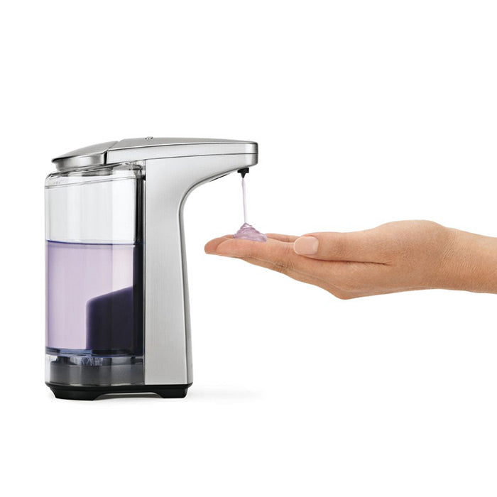 Simplehuman Compact Sensor Pumps W/Soap Sample Brushed Nicke
