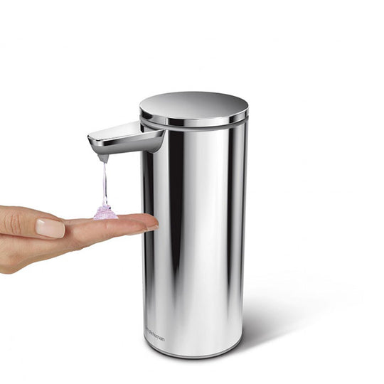 Rechargeable Sensor Pump, Polished Stainless Steel 266ml