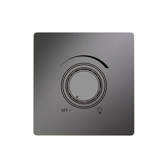 Trilif 1 Gang Light Dimmer 500w 2 Line Grey