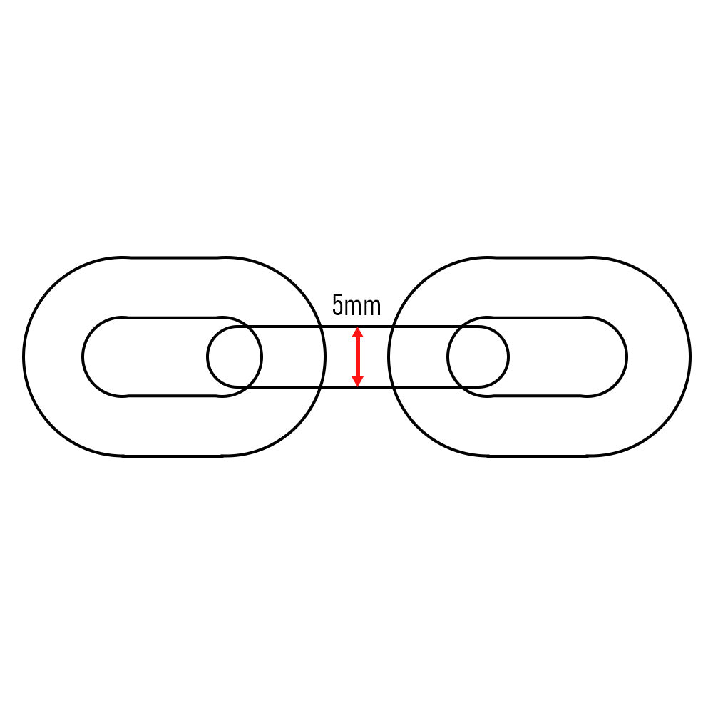 Galva Chain 5.0mm Allways (380 Feet)