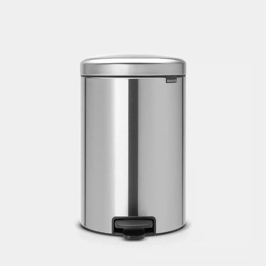 Brabantia Pedal Bin Newicon Matt Steel Fingerprint Proof 20L