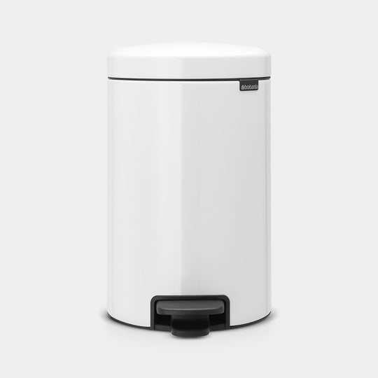 Brabantia Pedal Bin NewIcon White 12lt