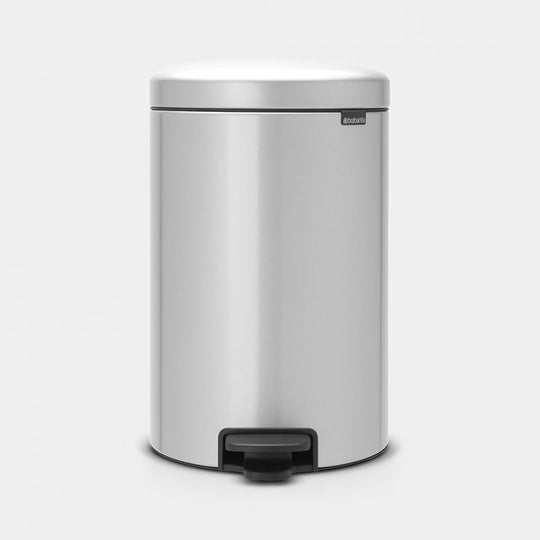 Brabantia Pedal Bin Newicon Metallic Grey 20 litre