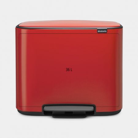 Brabantia Pedal Bin Passion Red 36L