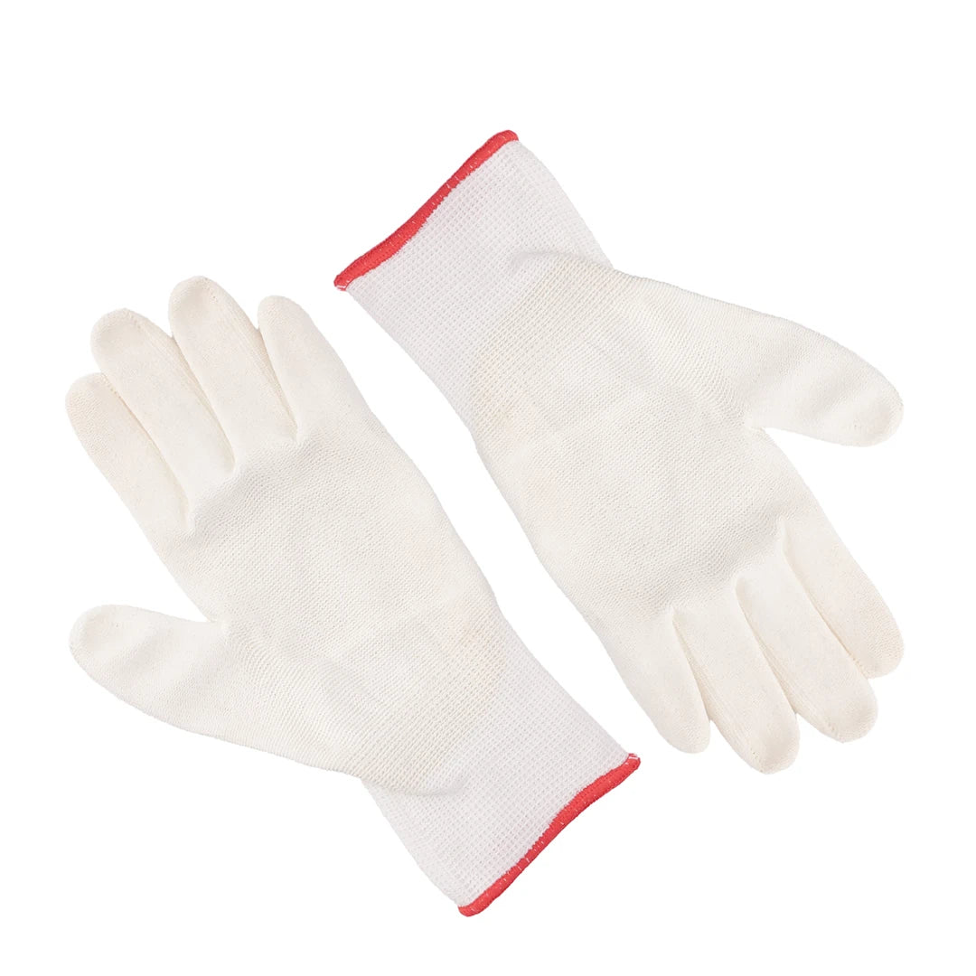 Hand Gloves Poly Plate PU No-8