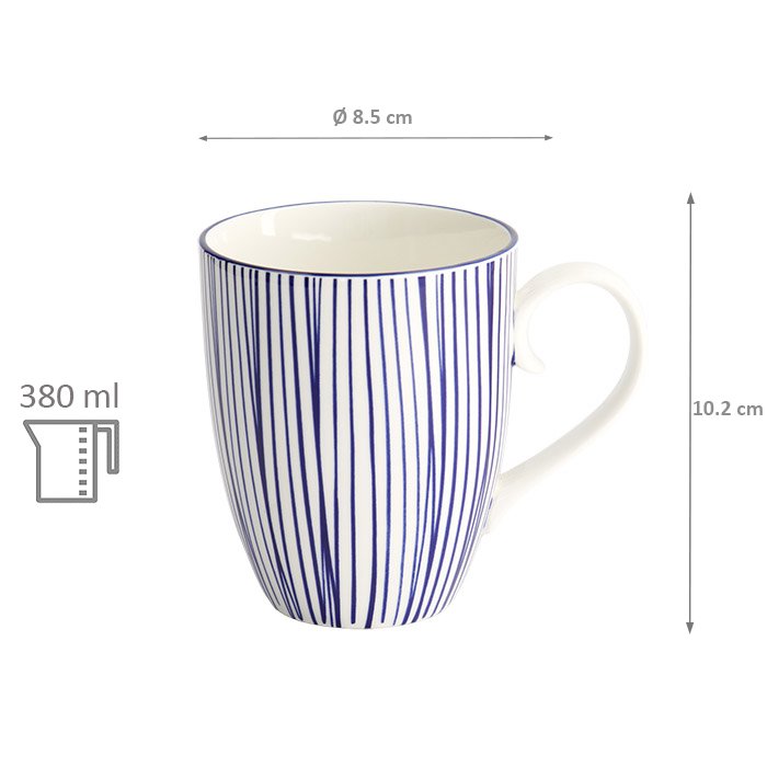 TDS Nippon Blue magu 8.5X10.2CM 340ML Line 15627