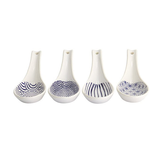 TDS Soup Spoon, 4-piece set, Nippon Blue, 13.8cm - 16776
