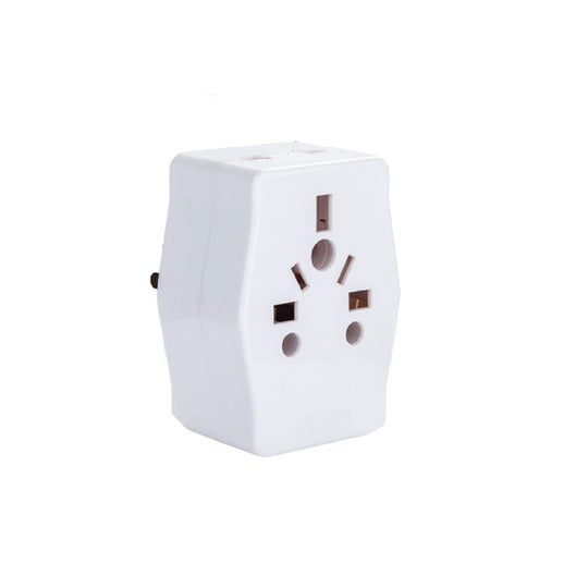 Multi Socket Adapter White 13a