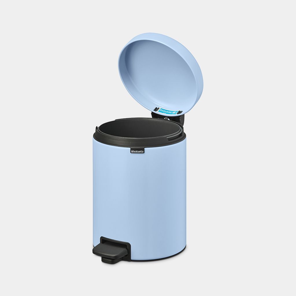 Brabantia NewIcon Pedal Bin, 5L Dreamy Blue 202681