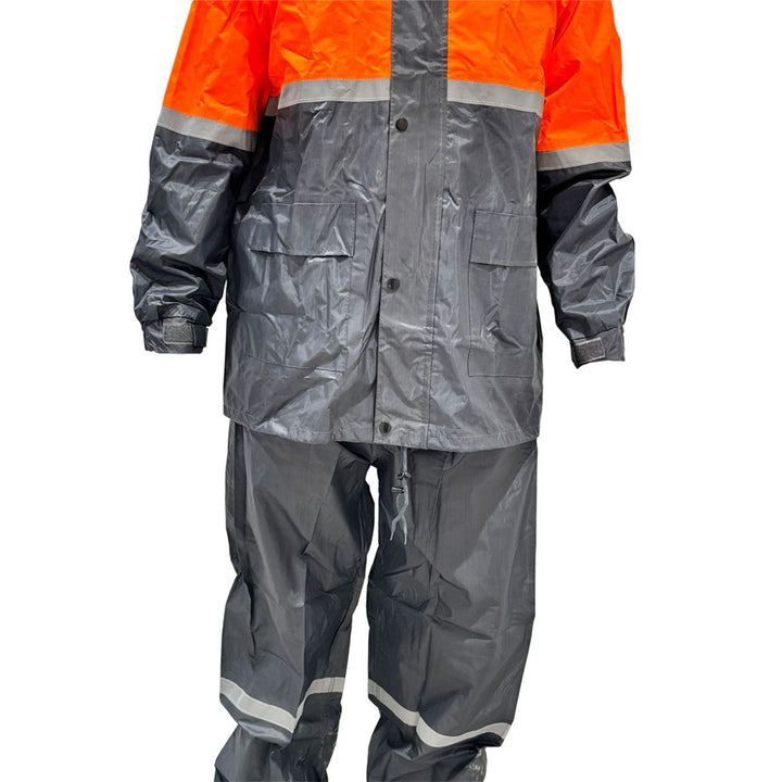 Raincoat Orange/Grey 9115 (M)
