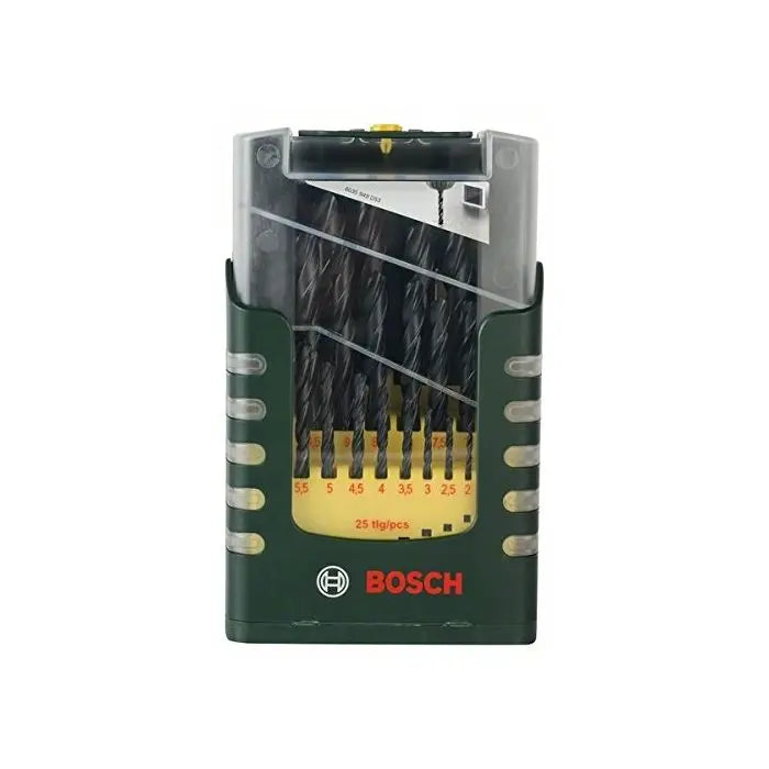 Drill Bit Hss 25 Pcs Set 1mm To 13mm
