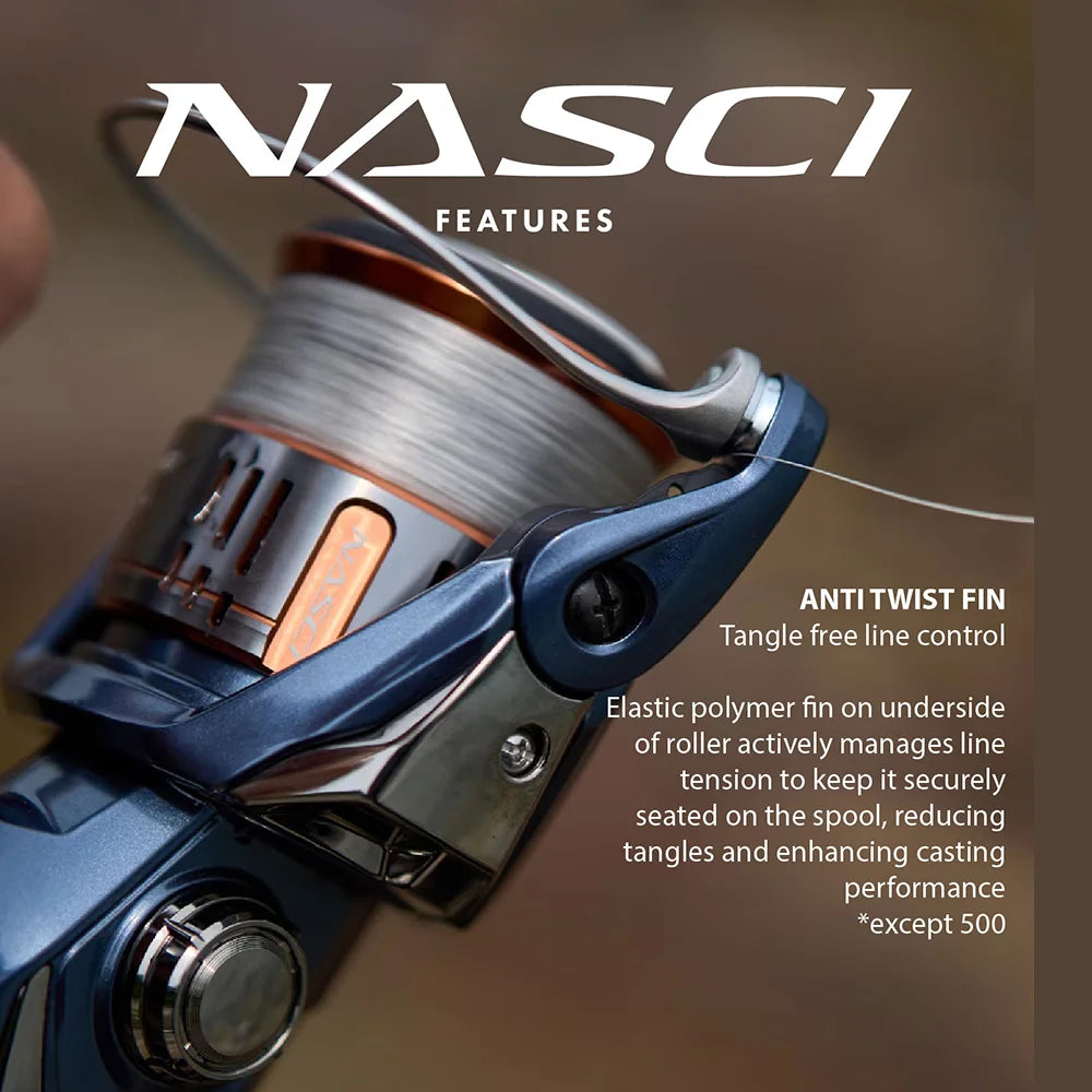 SHIMANO 25 Nasci 2500D OVS Fishing Reel