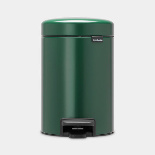 Brabantia NewIcon Pedal Bin, 3L Pine Green 304002