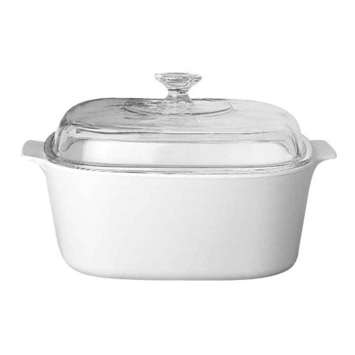 CorningWare 5L Covered Caserole - White A-5-JW/CL1