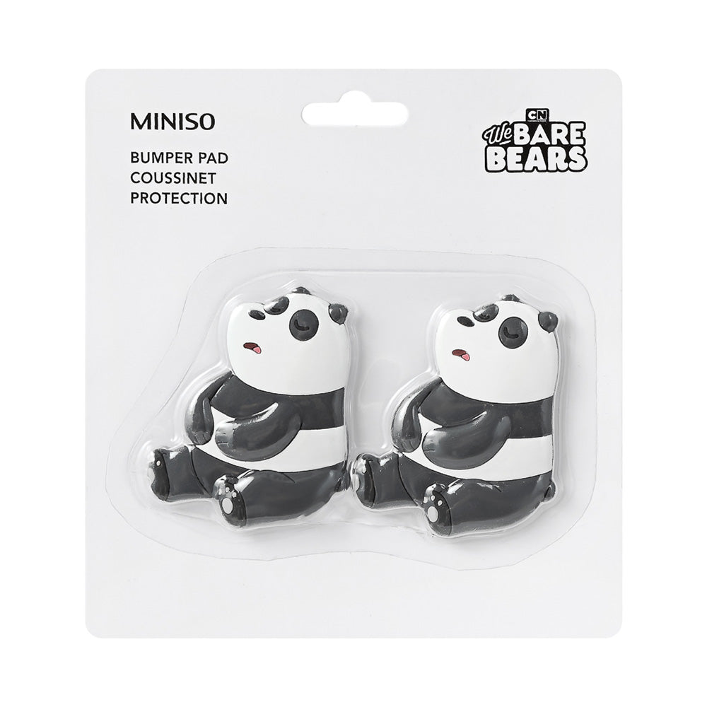 Miniso We Bare Bears Collection 4.0 Bumper Pad 2pcs (Panda) 2010645912109