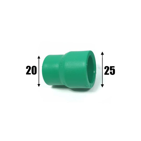 Lesso Reducer, Green Color, 25mm x 20mm
