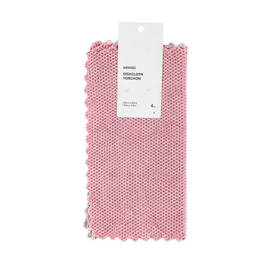Miniso Pearl Series-25x25cm Dishcloth 4pcs/roll 2008246010102