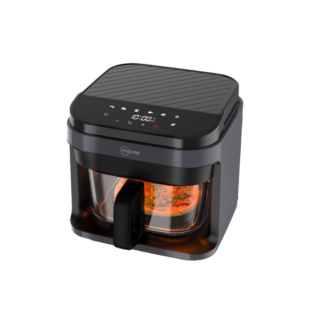 Mayer 5.5L Digital Glass Air Fryer MMGAF539D