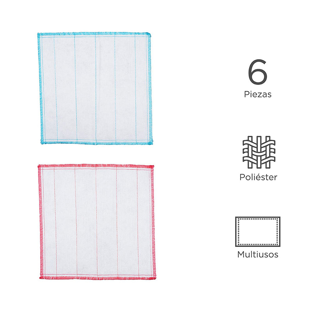 Cleaning Cloth 6pcs Miniso 2010008210101